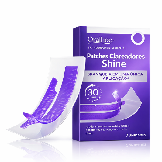 Fita Clareadora Roxa Dental Shine